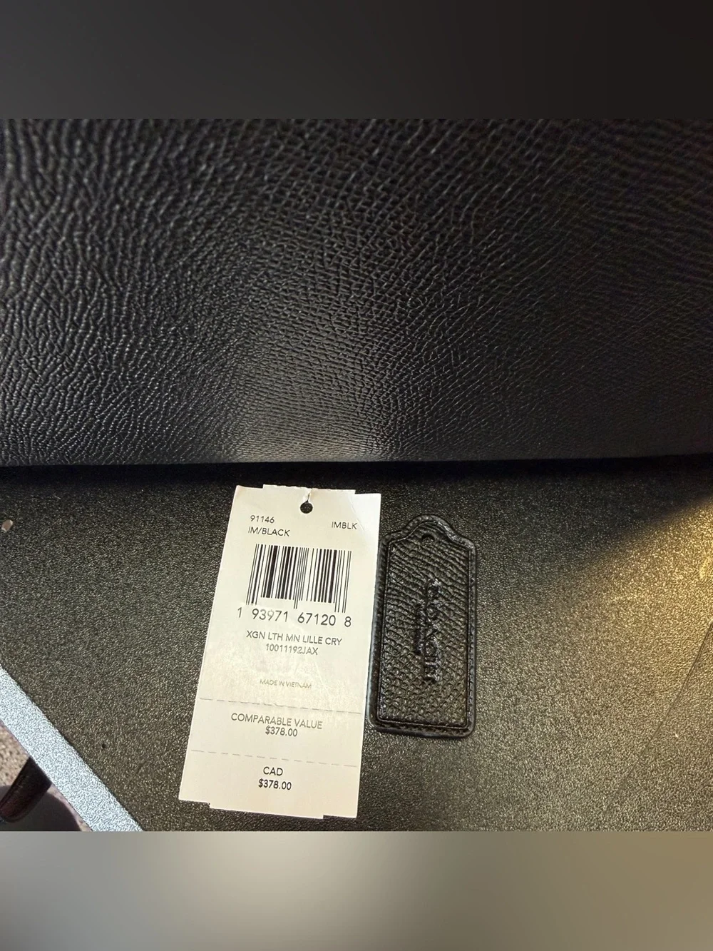 Coach 91146 XGN LTH MN LILLE CRY